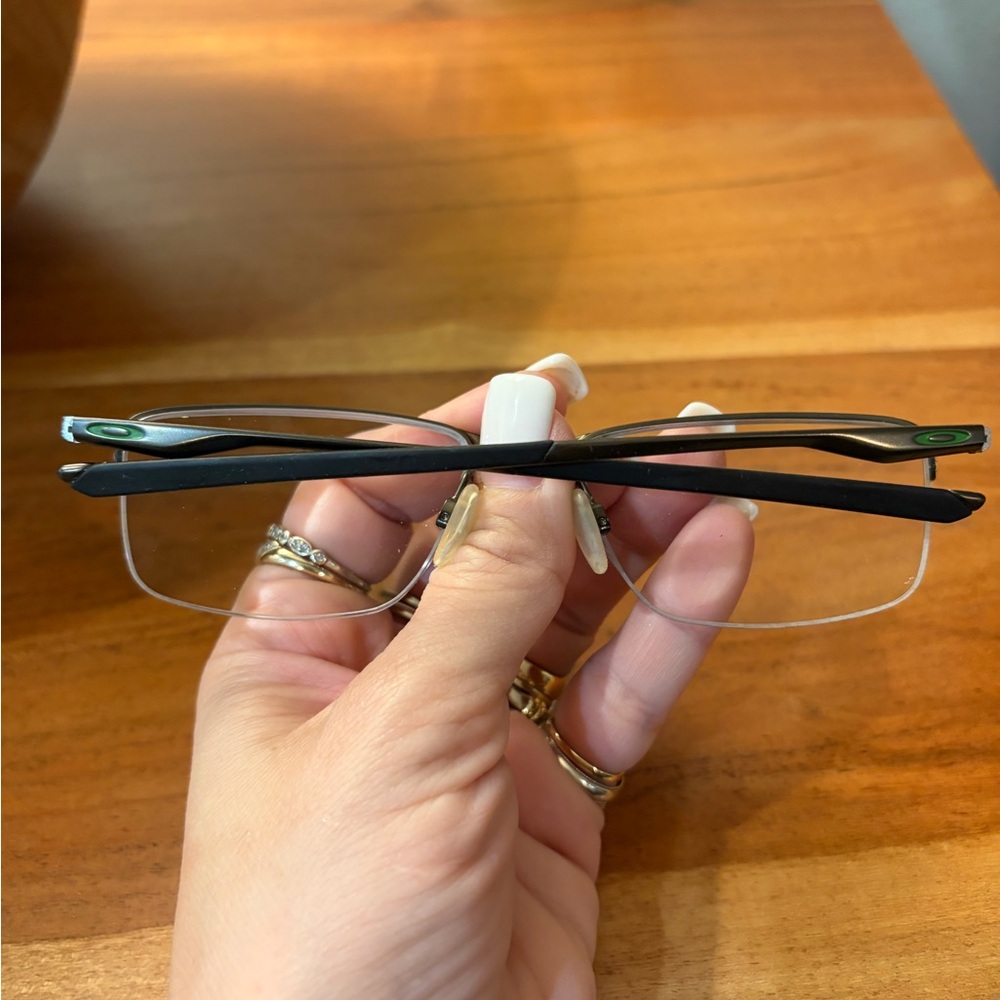 Oakley Socket 5.5 Eyeglass Frames Gray Frame and … - image 3